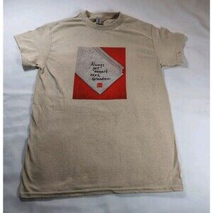 Mcdonadls Shirt Grandma Small Adult Always get dessert Graphic